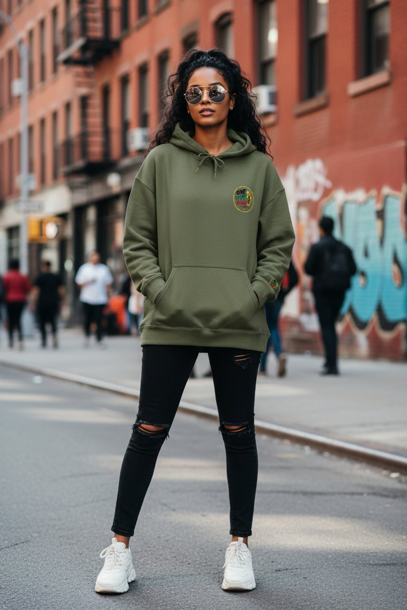 Cozy Floral "One More Sip" Hoodie