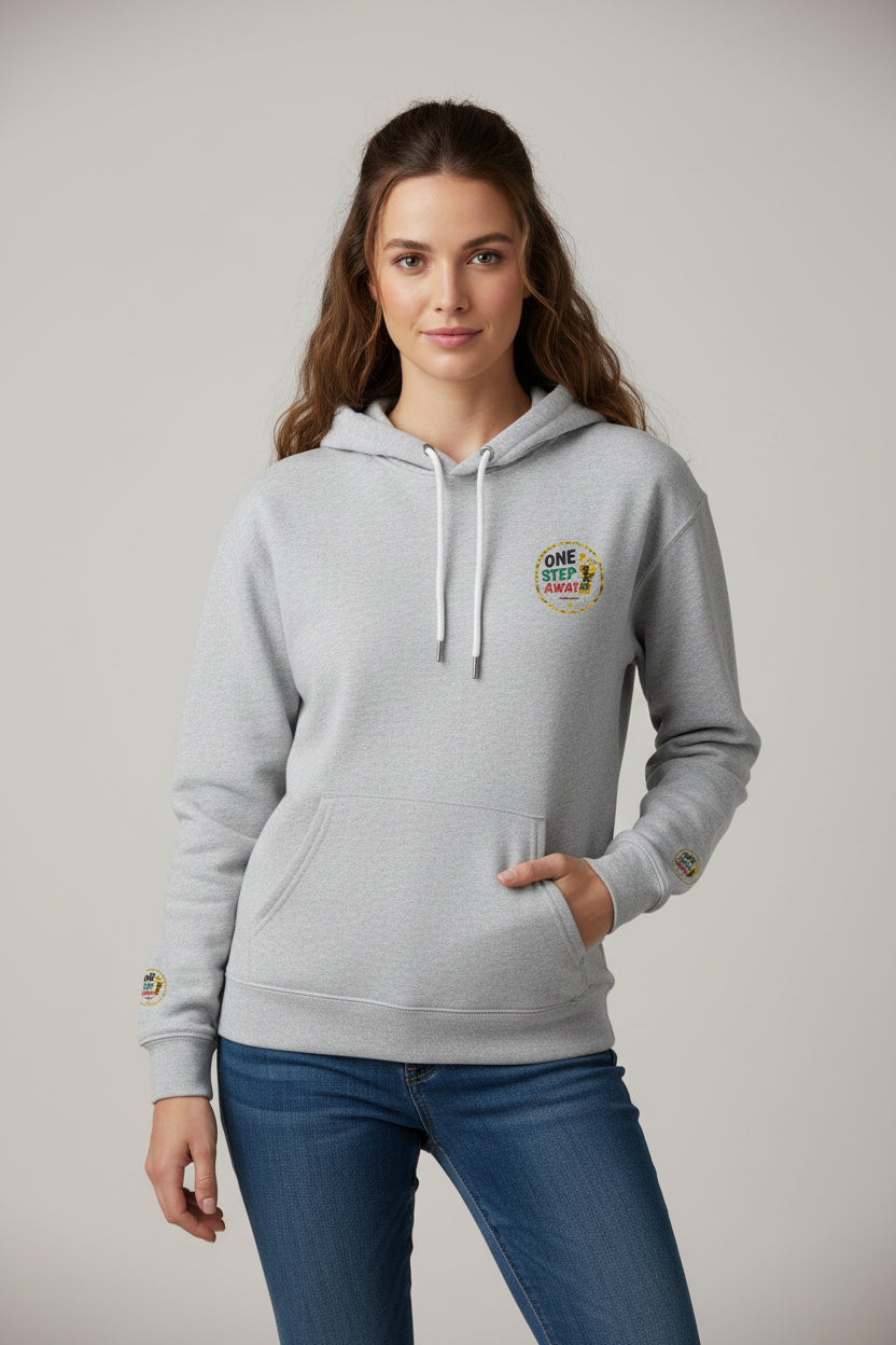 Cozy Floral "One More Sip" Hoodie