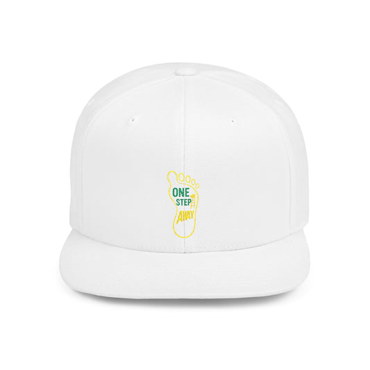One Step Away – Flat Bill Snapback