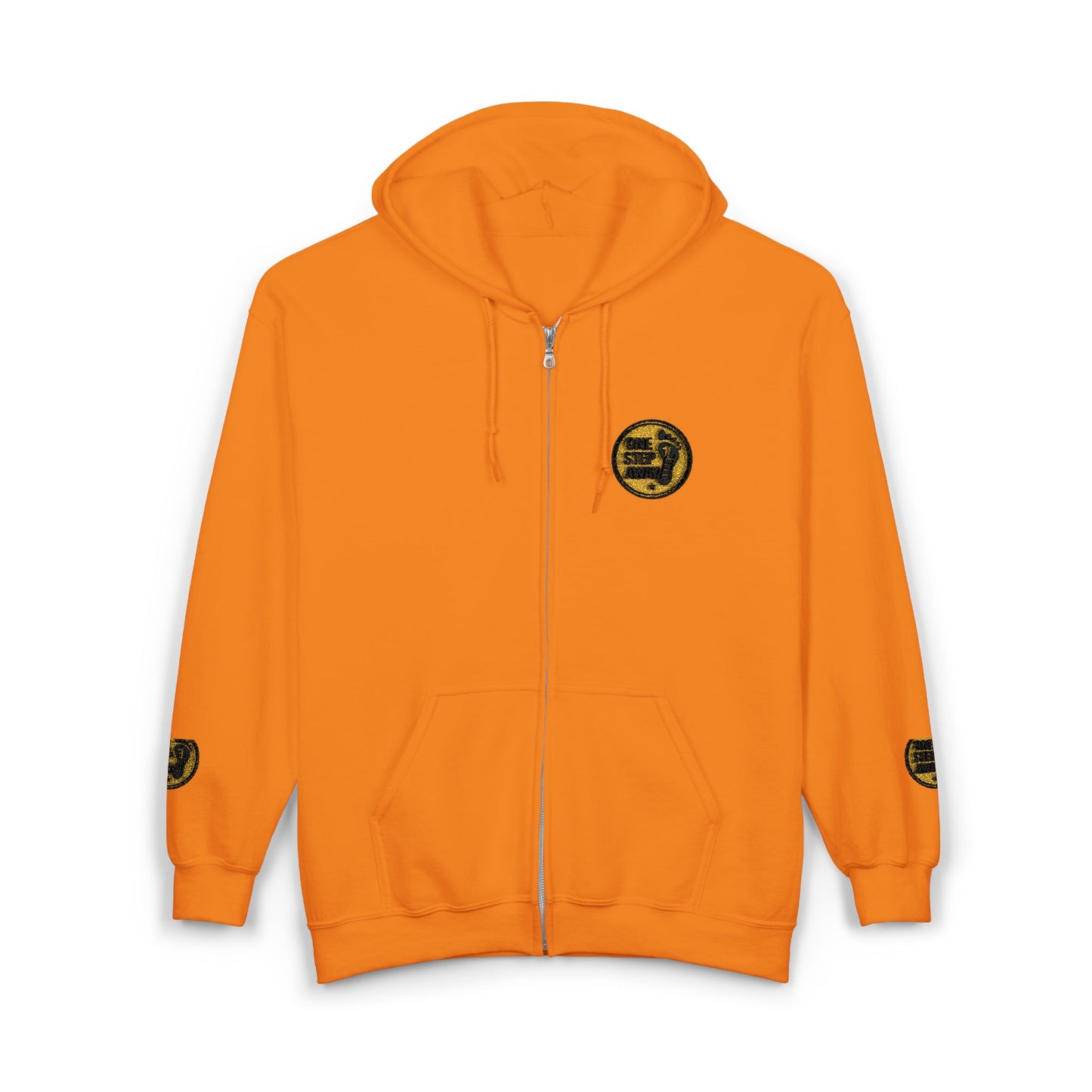 One Step Away – Classic Zip-Up Hoodie