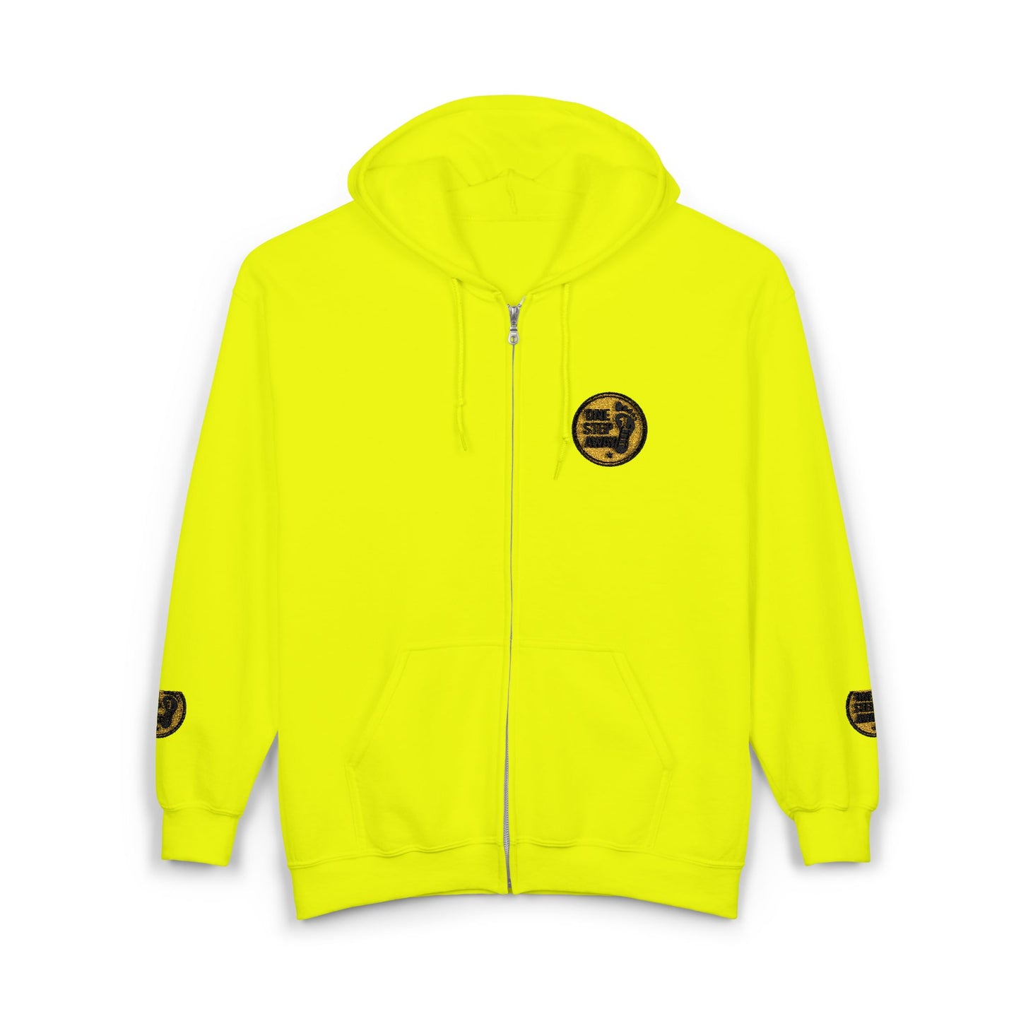 One Step Away – Classic Zip-Up Hoodie