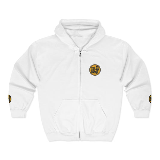 One Step Away – Classic Zip-Up Hoodie