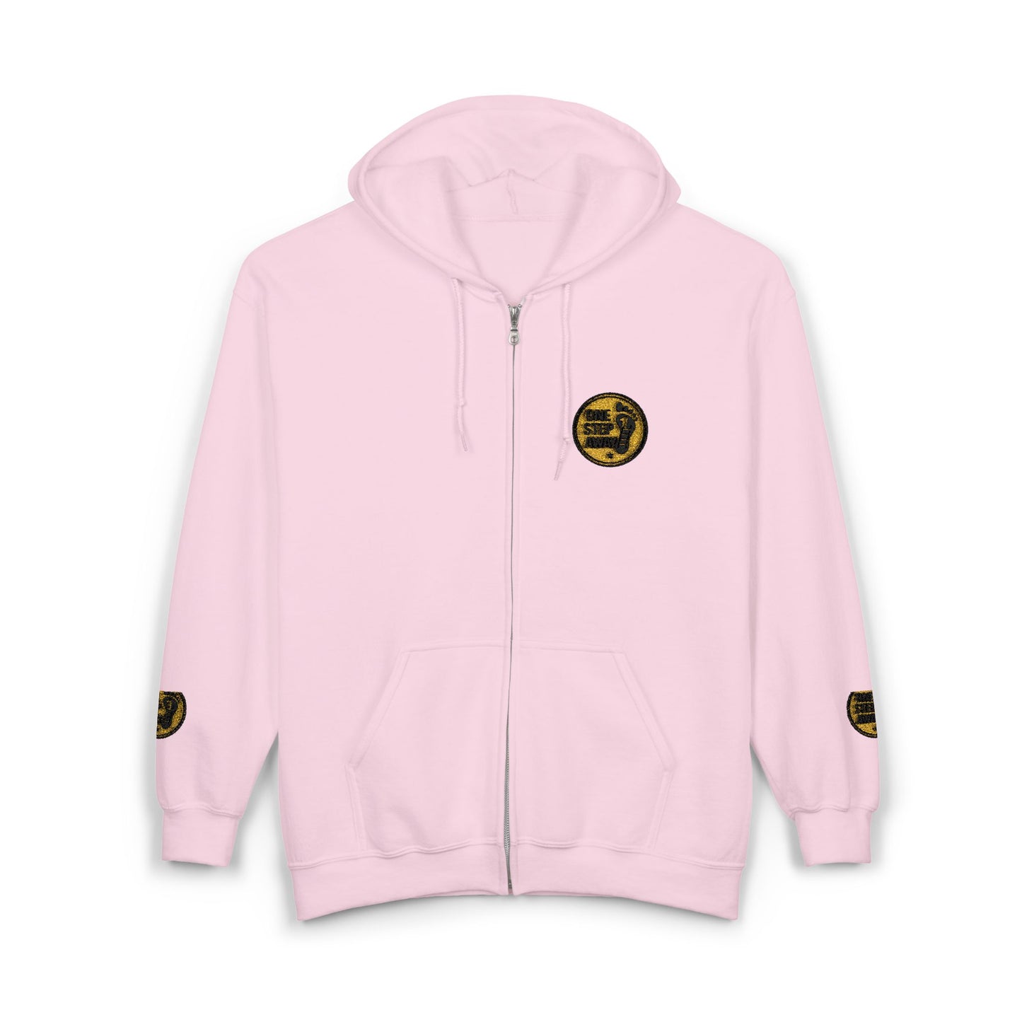 One Step Away – Classic Zip-Up Hoodie