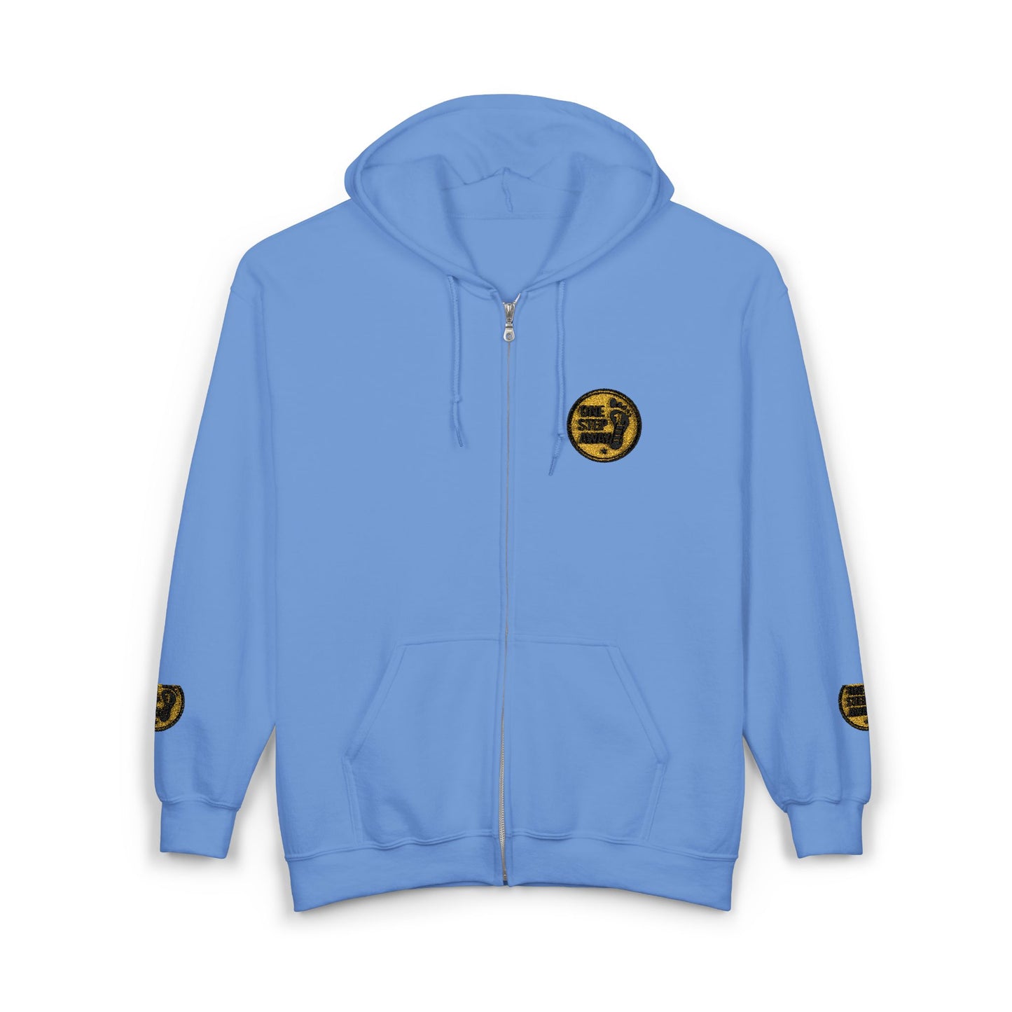 One Step Away – Classic Zip-Up Hoodie