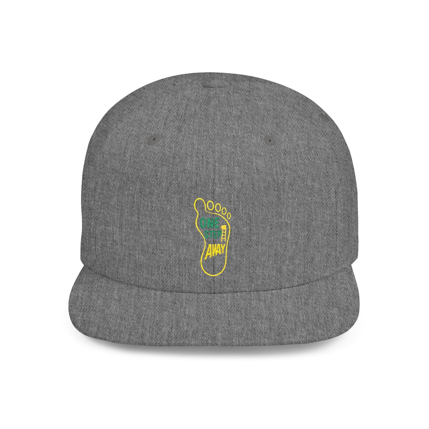 One Step Away – Flat Bill Snapback
