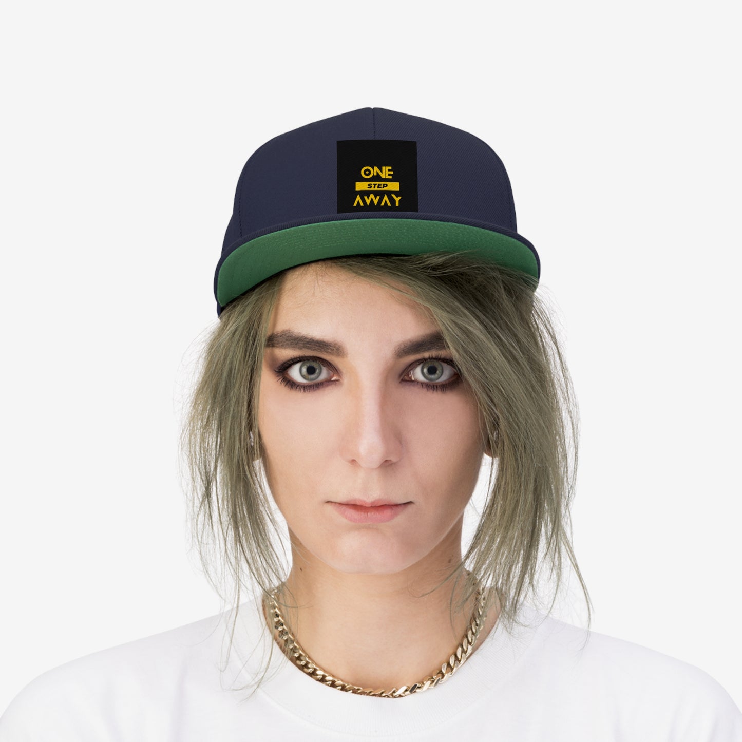 One Step Away – Classic Flat Bill Snapback