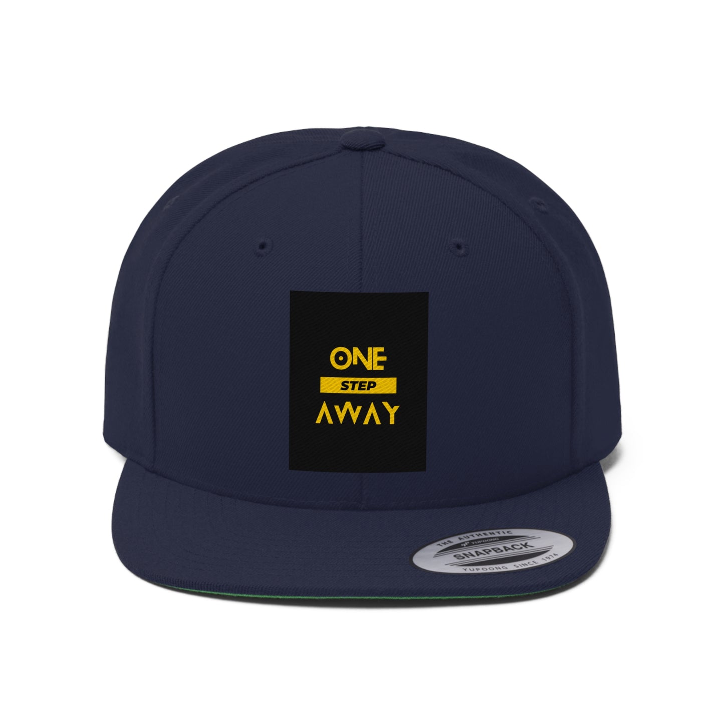 One Step Away – Classic Flat Bill Snapback