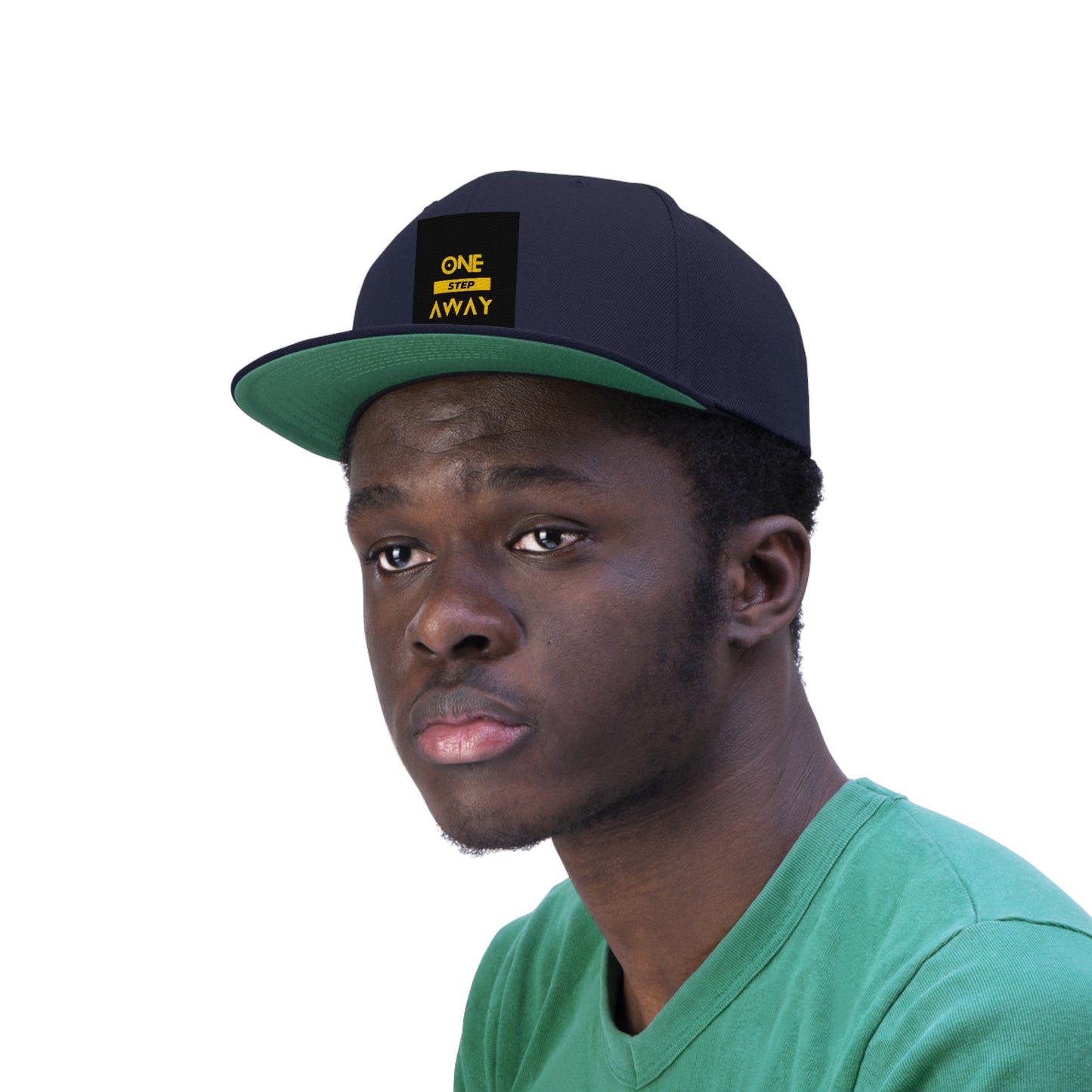 One Step Away – Classic Flat Bill Snapback