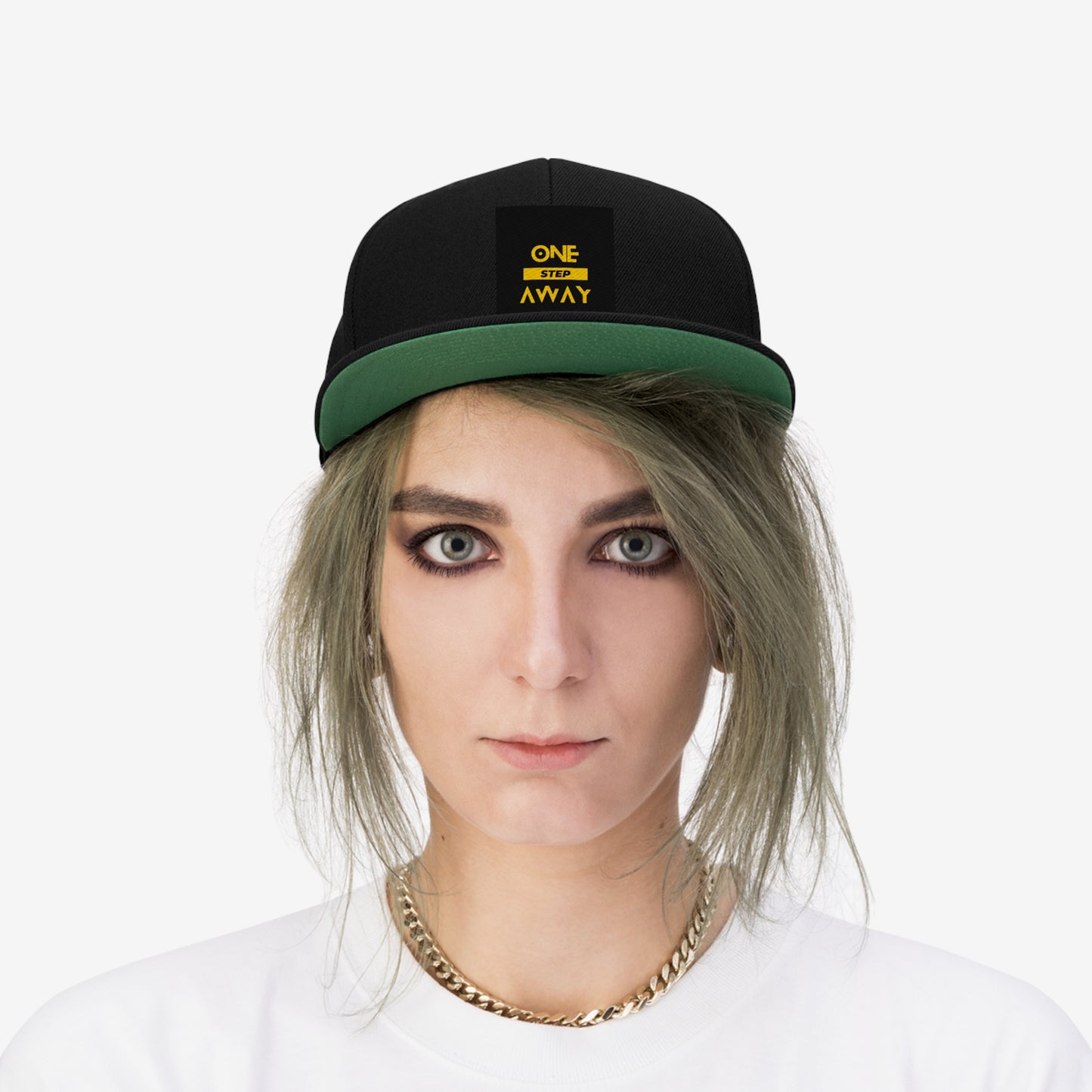 One Step Away – Classic Flat Bill Snapback