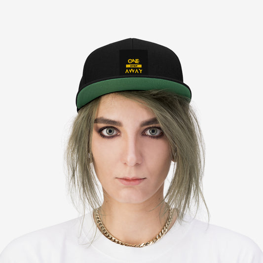 One Step Away – Classic Flat Bill Snapback