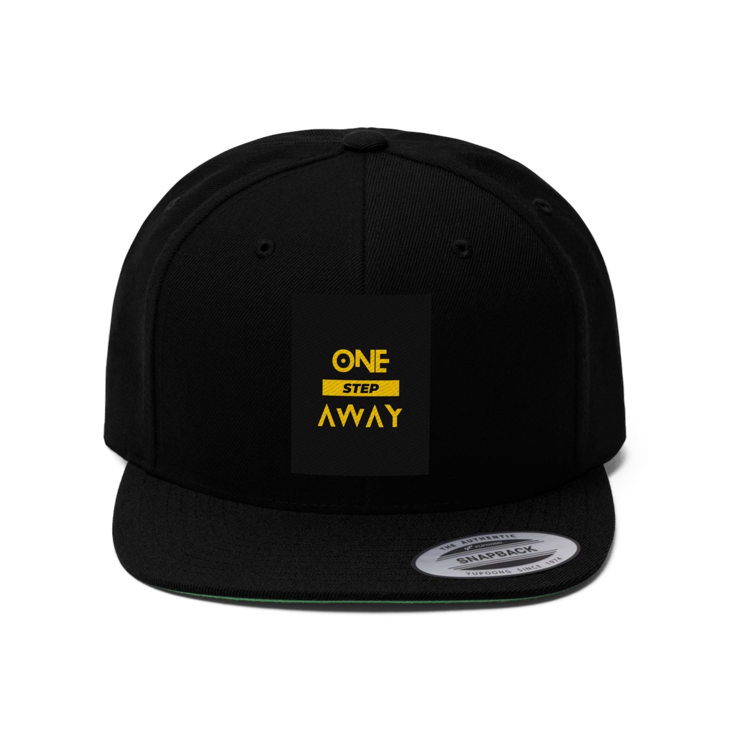 One Step Away – Classic Flat Bill Snapback